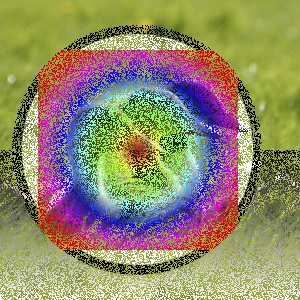 Example for layer mode Dissolve