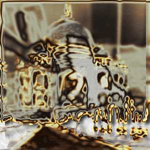 Example for the «Stencil Chrome» filter