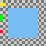 Example Use of Collect: Layers Aligned to Left Edge of the Canvas