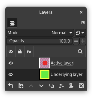 «Crop Layers to Content» example