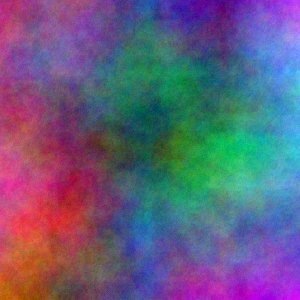 Voorbeeld van een gerenderd plasma