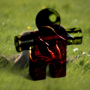 Voorbeeld van modus voor laag “Doordrukken”