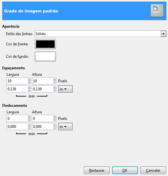 Default Image Grid Preferences