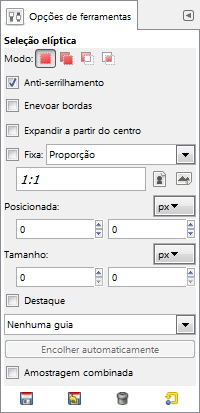 Tool Options Dialog