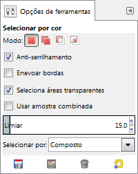 Tool Options Dialog