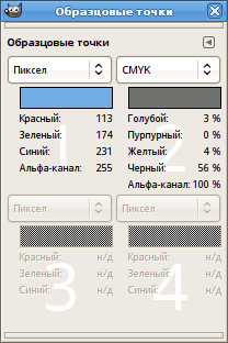 Диалог выборочных точек