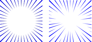 Параметр случайности фильтра «Линейная сверхновая»