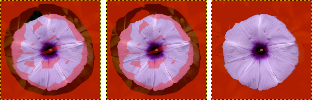 Пример режима рисования «Фон»