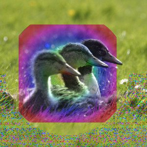 Пример для режима слоя «Тон HSV»