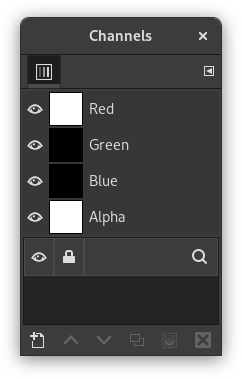 Alpha channel example: Basic image