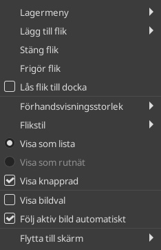Dockningsbar dialogruta.