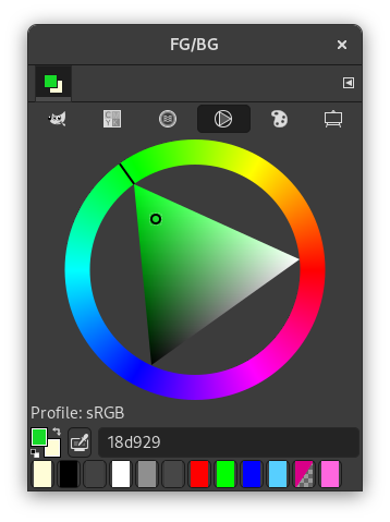 Wheel Color Selector