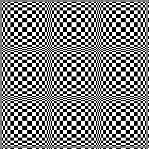 Exemple pour le filtre Damier (ancien)