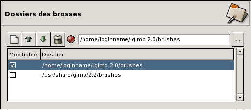 Preferences: Brush Folders